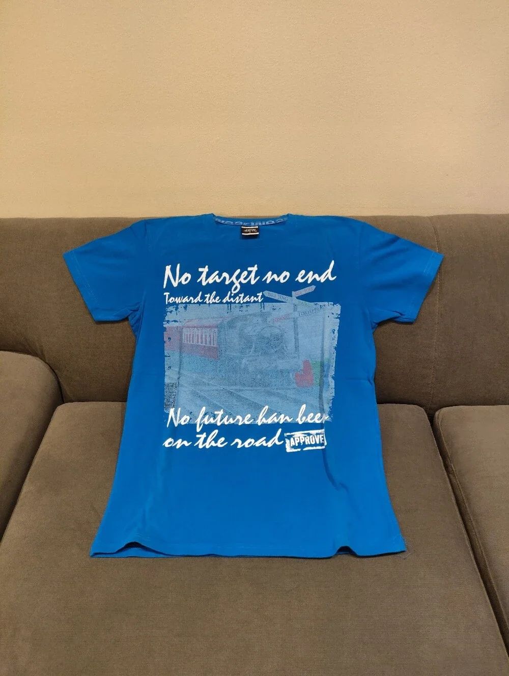 JPW Boys' Blue Spandex T-shirt